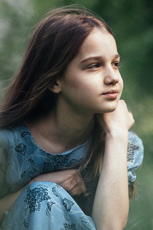 Polina Gromova portrait