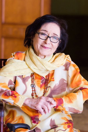 Mohsena Tawfiq portrait