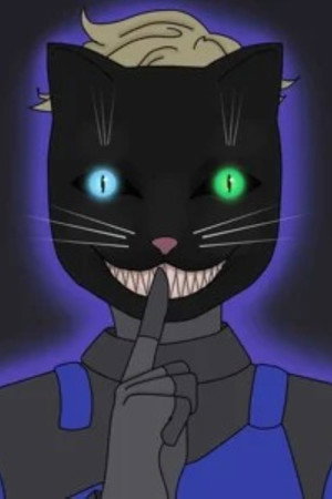 SpookE Cat portrait