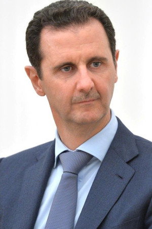 Bashar Hafez al-Assad portrait
