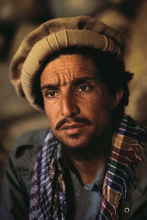 Ahmad Shah Massoud portrait