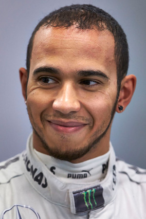 Lewis Hamilton portrait