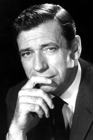 Yves Montand portrait