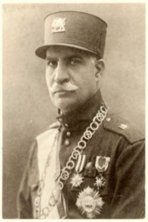 Reza Shah Pahlavi portrait