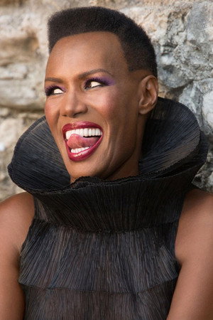 Grace Jones portrait