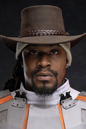 Marshawn Lynch portrait