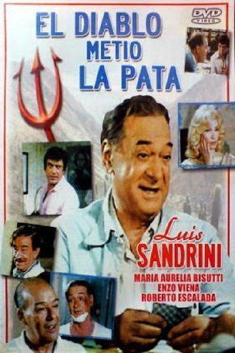 El Diablo metió la pata movie poster