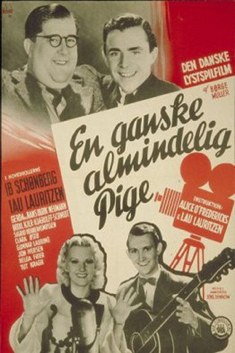 En ganske almindelig pige movie poster