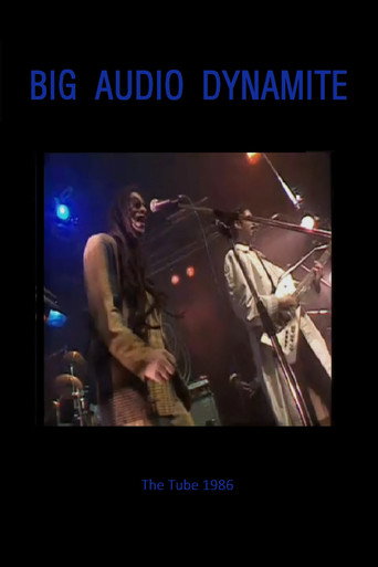 Big Audio Dynamite: The Tube 1986 movie poster