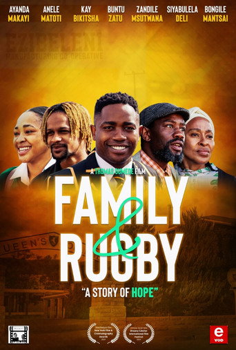 Family and Rugby movie poster