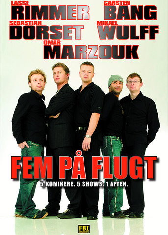 Fem På Flugt movie poster