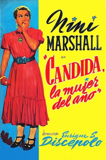 Cándida, la mujer del año movie poster