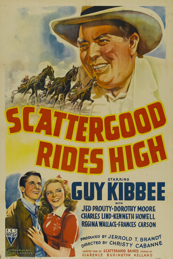 Scattergood Rides High movie poster