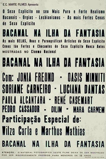 Bacanal na Ilha da Fantasia movie poster