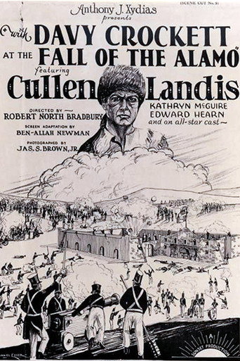With Davy Crockett at the Fall of the Alamo movie poster