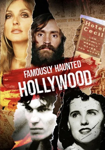 Famously Haunted: Hollywood movie poster