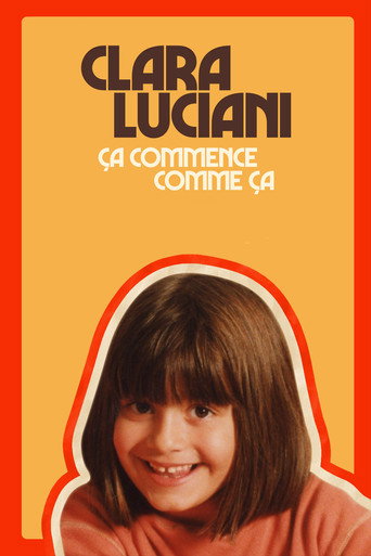 Clara Luciani : Ça commence comme ça movie poster