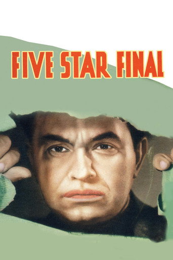 Five Star Final movie poster