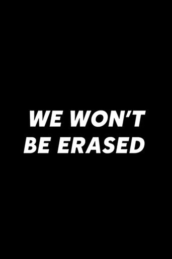 We Won't Be Erased movie poster