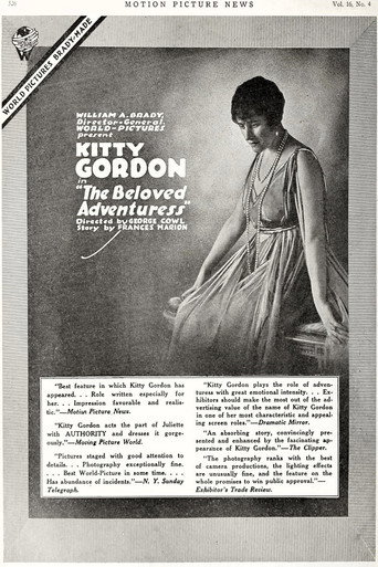 Beloved Adventuress movie poster