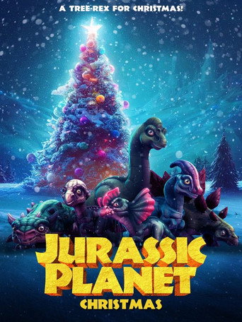 Jurassic Planet Christmas movie poster