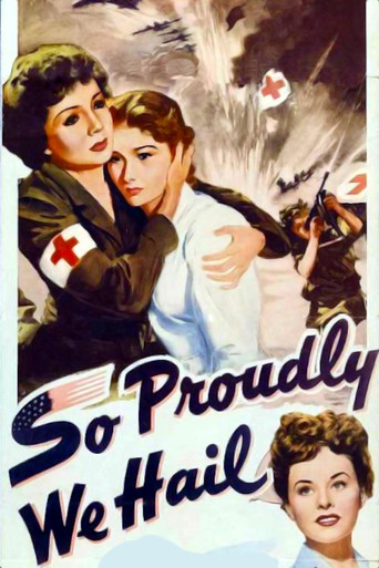 So Proudly We Hail movie poster