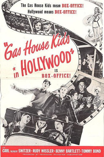 The Gas House Kids in Hollywood movie poster