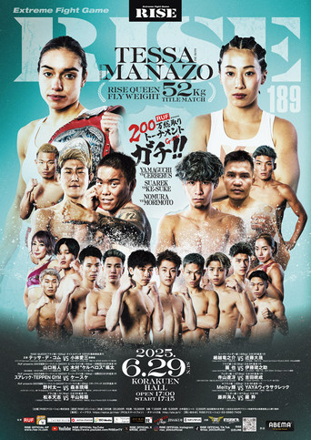 RISE 189 movie poster