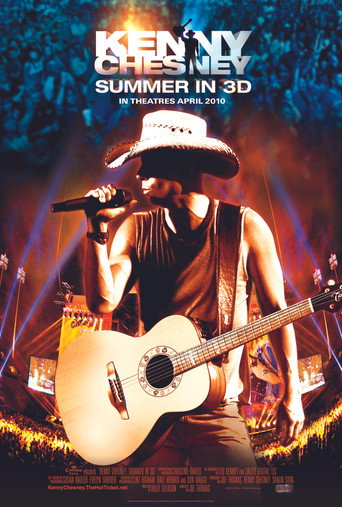 Kenny Chesney: Summer In 3D movie poster