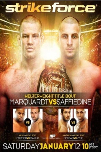 Strikeforce: Marquardt vs. Saffiedine movie poster