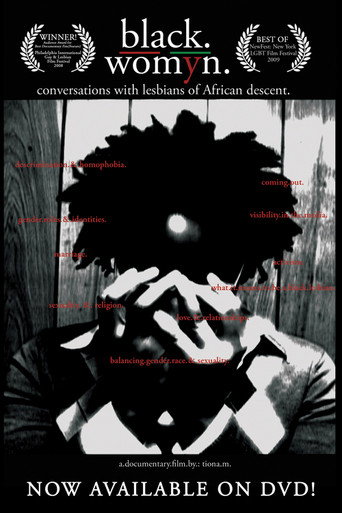 Black./Womyn.:Conversations with Lesbians of African Descent movie poster