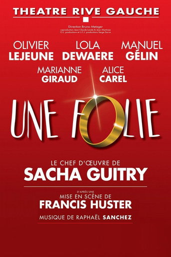 Une folie movie poster