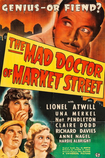The Mad Doctor of Market Street movie poster