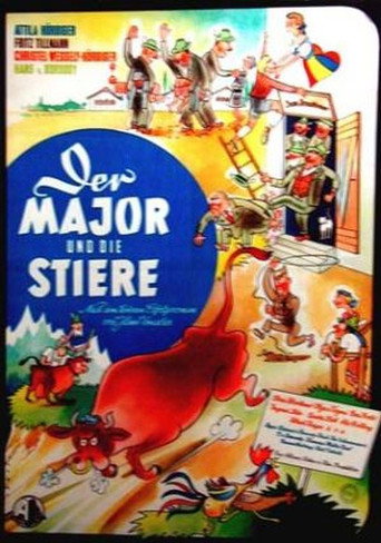 Der Major und die Stiere movie poster