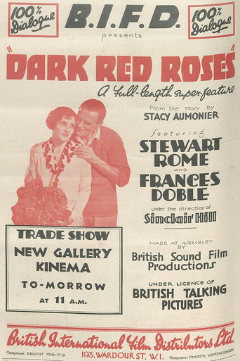 Dark Red Roses movie poster