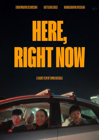 Here, Right Now movie poster