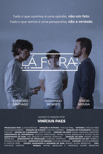 Lá Fora movie poster