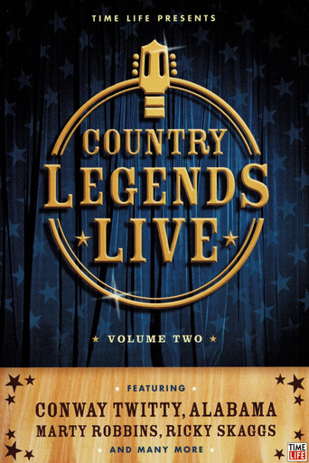 Time-Life: Country Legends Live, Vol. 2 movie poster