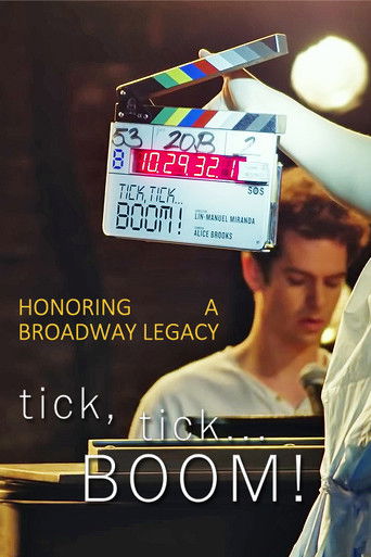 Honoring a Broadway Legacy: Behind the Scenes of tick, tick...Boom! movie poster