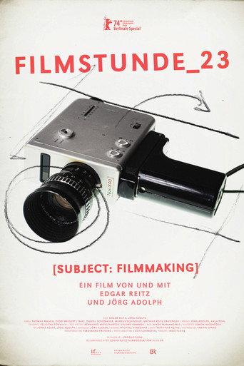 Subject: Filmmaking movie poster