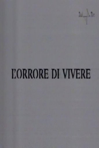 L'orrore di vivere movie poster