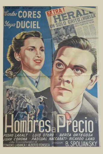 Hombres a precio movie poster