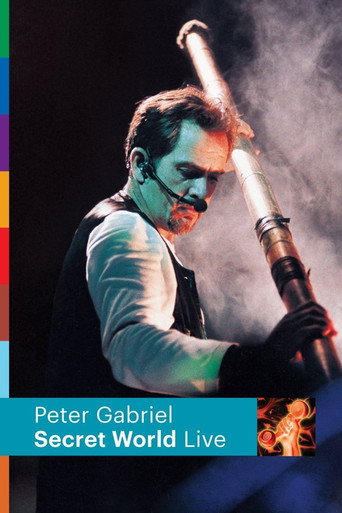 Peter Gabriel: Secret World Live movie poster