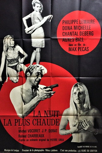 La Nuit la plus chaude movie poster