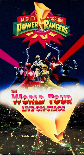 Mighty Morphin Power Rangers Live: The World Tour Live-on-Stage movie poster