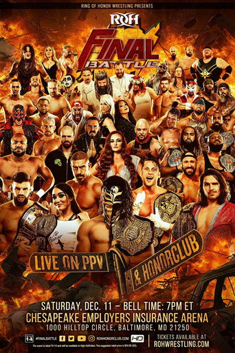 ROH: Final Battle 2021 movie poster