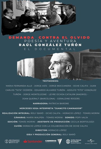Demanda contra el olvido movie poster