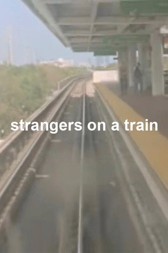 Strangers on a Train movie poster