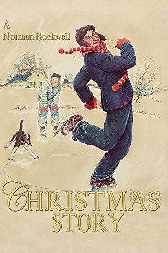 A Norman Rockwell Christmas Story movie poster
