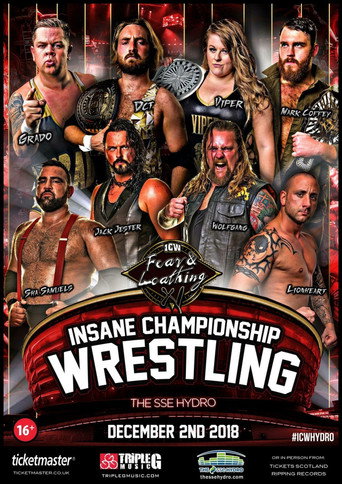 ICW Fear and Loathing XI movie poster